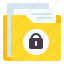 folder, file, document, lock, security, safety, data 