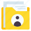 folder, file, document, user, profile, resume, applicant 