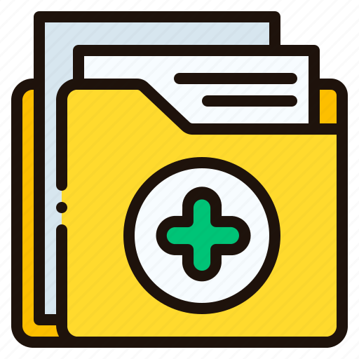Folder, file, document, add, new, plus, data icon - Download on Iconfinder