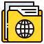 folder, file, document, data, sharing, network, globe, grid, internet 