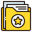 folder, file, document, favorite, star, rate, like 