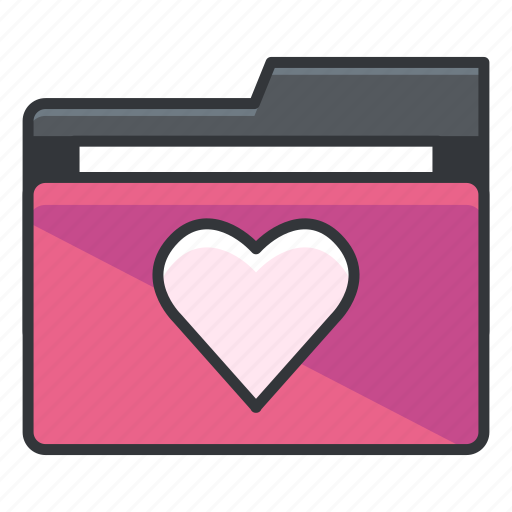 Favorite, favourite, folder, folders, heart icon - Download on Iconfinder