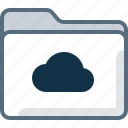 cloud, directory, folder, office, share, storage