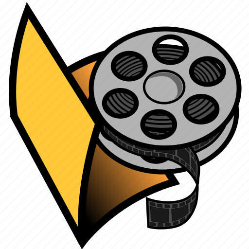 Folder, video, film, media, movie, multimedia icon - Download on Iconfinder