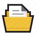 binder, directory, documents, file, files, folder