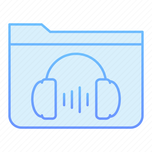 Music, file, folder, archive, note, play, audio icon - Download on Iconfinder