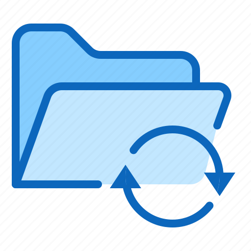 Folder, sync, synchronization icon - Download on Iconfinder