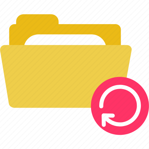 Files, folder, full, refresh, reload icon - Download on Iconfinder