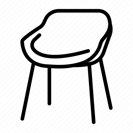 Chair, folding, seat, seater, single, waiting icon - Download on Iconfinder