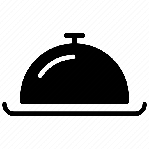 Cloche, covered food, glass covering, silver cover, tableware icon - Download on Iconfinder