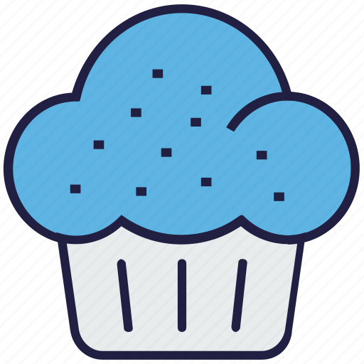 Cake, cupcake, dessert, eating, food, sweet icon - Download on Iconfinder
