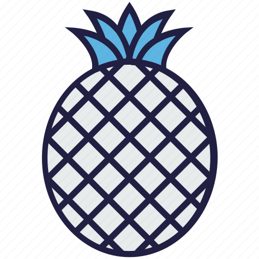 Food, fruit, pineapple, sweet, tropical icon - Download on Iconfinder