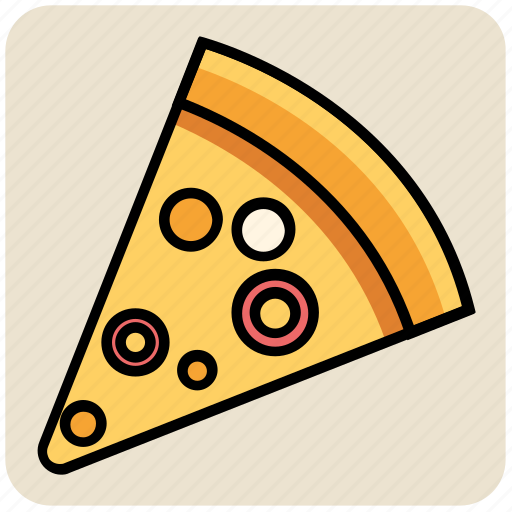 Food, meal, pizza, pizza slice icon - Download on Iconfinder