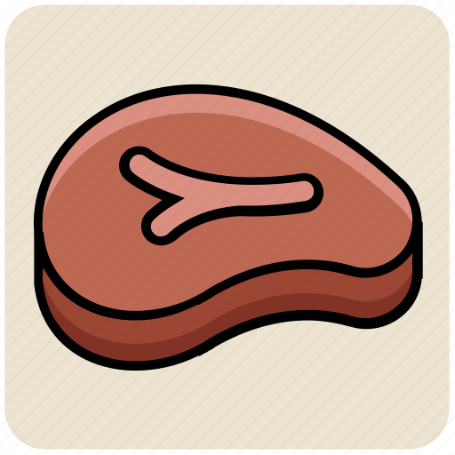 Beef, food, ham, meat, salmon steak, sirloin icon - Download on Iconfinder