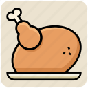 chicken, food, hot wings, meat, roast, roasted chicken 