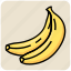 banana, food, fruit, vitamin 