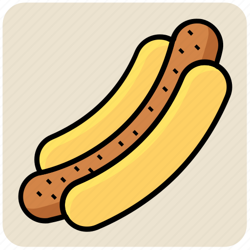 Dog, eating, fast food, food, hot, hot dog icon - Download on Iconfinder