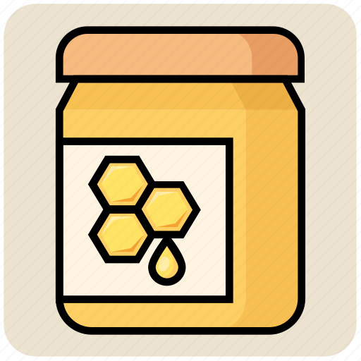Bottle, breakfast, food, honey, jar, sweet icon - Download on Iconfinder