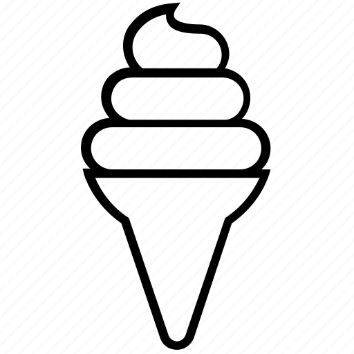Cold, cone, dessert, food, ice cone, ice cream icon - Download on Iconfinder