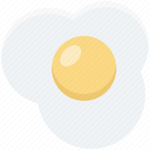 Breakfast, cooked egg, egg, food, fried egg icon - Download on Iconfinder