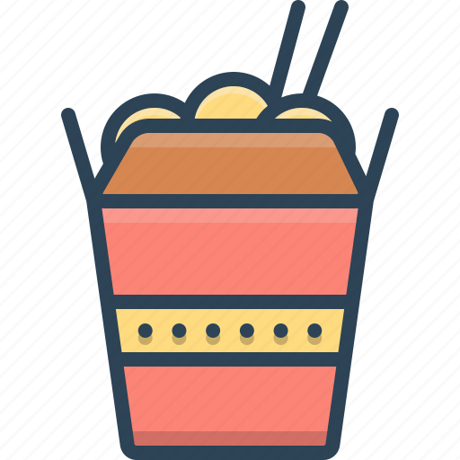Box, delivery, packaging, takeaway, wok, wok box icon - Download on Iconfinder