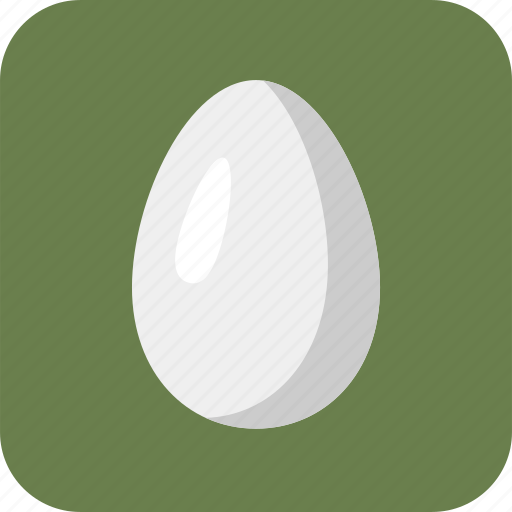 Chicken, cooking, egg, food, meal, nutrition, white icon - Download on Iconfinder