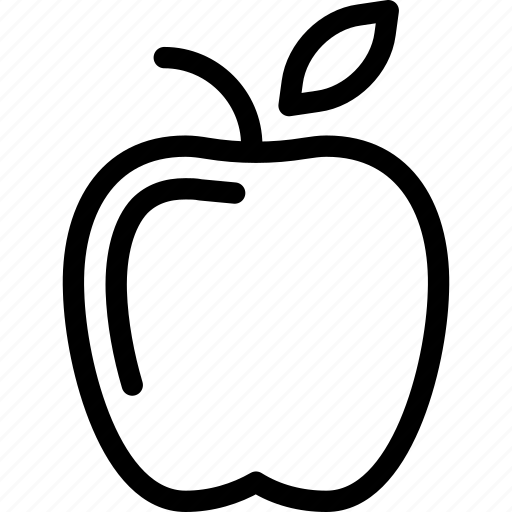 Apple, diet, food, fruit, fruits, meal, red icon - Download on Iconfinder