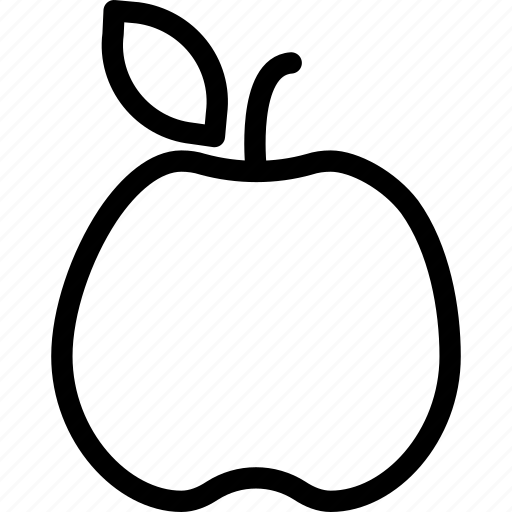 Apple, food, fresh, fruit, healthy, natural, organic icon - Download on Iconfinder