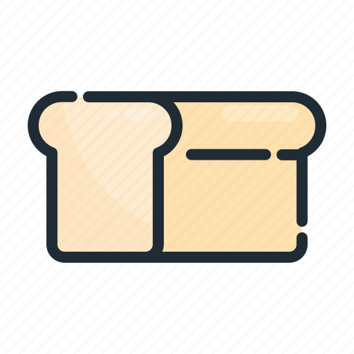 Bakery, bread, breakfast, bun, food, toast icon - Download on Iconfinder