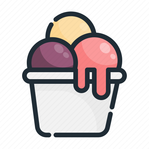 Cream, food, ice, summer, sweet, dessert icon - Download on Iconfinder