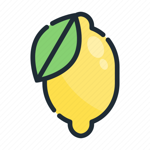 Food, fruit, healthy, lemon, vitamin icon - Download on Iconfinder
