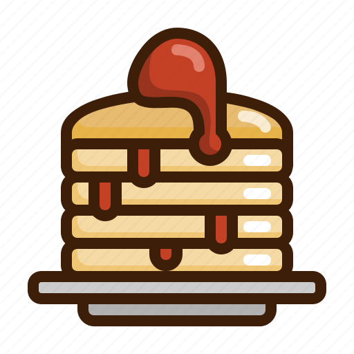 Delicious, eat, food, meal, pancake, sweet icon - Download on Iconfinder