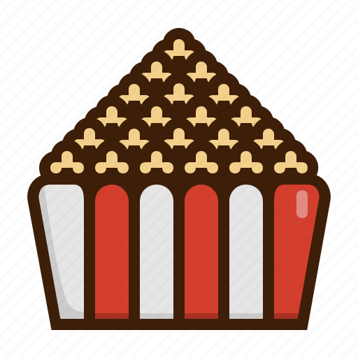 Corn, delicious, eat, food, meal, movie, popcorn icon - Download on Iconfinder