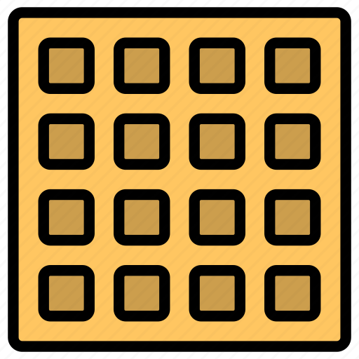 Waffle, wafer, cookie icon - Download on Iconfinder
