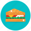 club, sandwich, hamburger, burger, junk food, fast food, food 