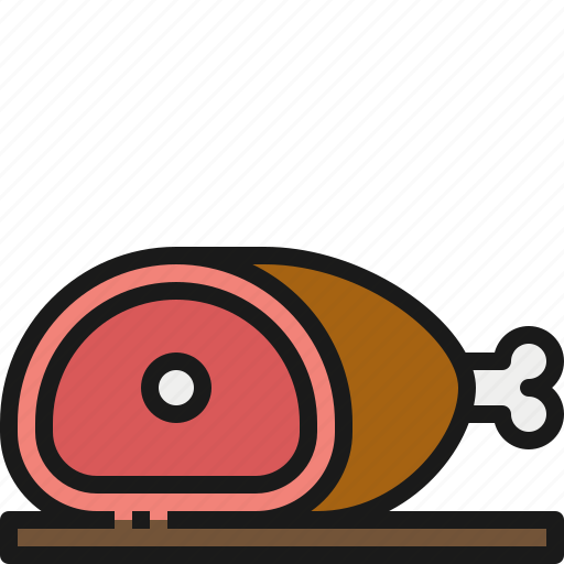 Food, ham, meat, beef icon - Download on Iconfinder