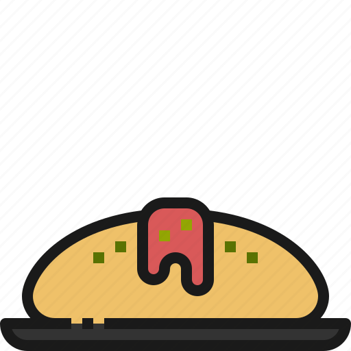 Food, omurice, friedrice icon - Download on Iconfinder