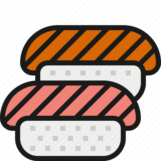 Food, sushi, japanfood, salmon, fish icon - Download on Iconfinder