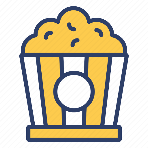 Popcorn, cinema, food, restaurant, snacks icon - Download on Iconfinder