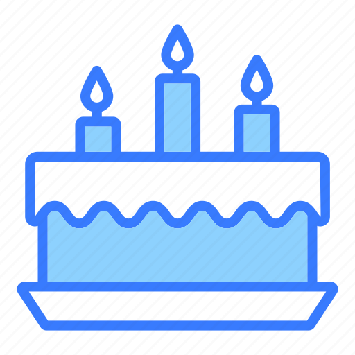 Cake, birthday, dessert, food, bakery icon - Download on Iconfinder