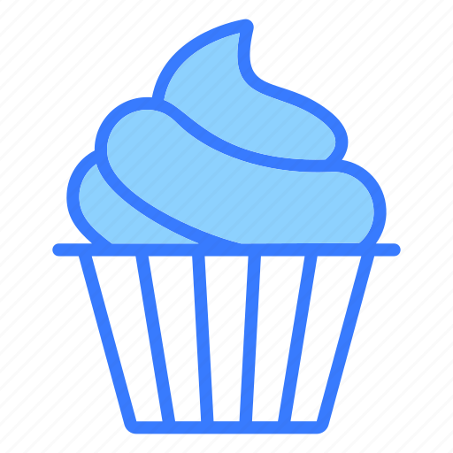 Icecream, dessert, sweet, cupcake, food icon - Download on Iconfinder