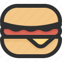 burger, meat, food, hamburger, sandwich, fast, tasty, snack