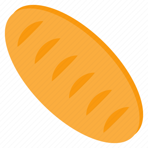 Baguette, loaf bread, edible, snack, breakfast ] icon - Download on Iconfinder