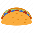 taco, fast food, meal, edible, eatable