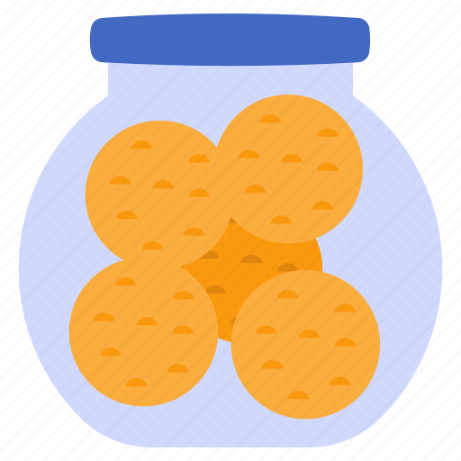 Cookies jar, snack, breakfast, edible, eatable icon - Download on Iconfinder