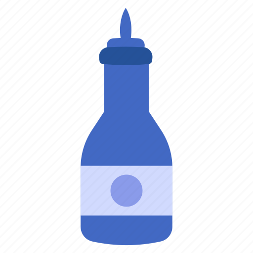 Ketchup bottle, sauce bottle, kitchenware, kitchen accessory, kitchen utensil icon - Download on Iconfinder