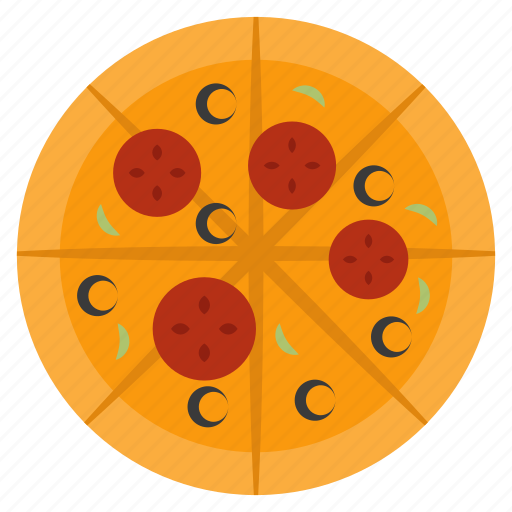 Pizza, cuisine, fast food, junk food, edible icon - Download on Iconfinder