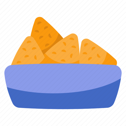 Nachos, snack, food, edible, eatable icon - Download on Iconfinder