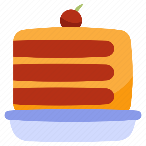 Pancake, edible, party cake, candle cake, bakery item icon - Download on Iconfinder