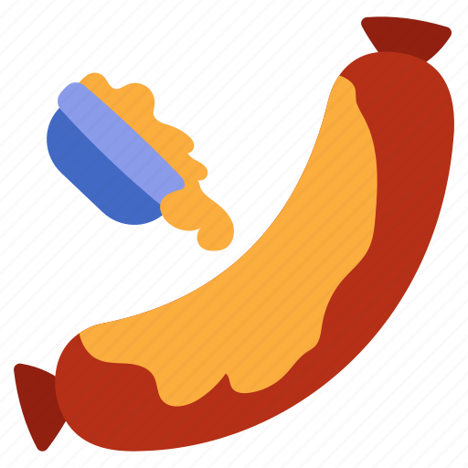 Sausage, frankfurter, banger, wurst, wiener icon - Download on Iconfinder